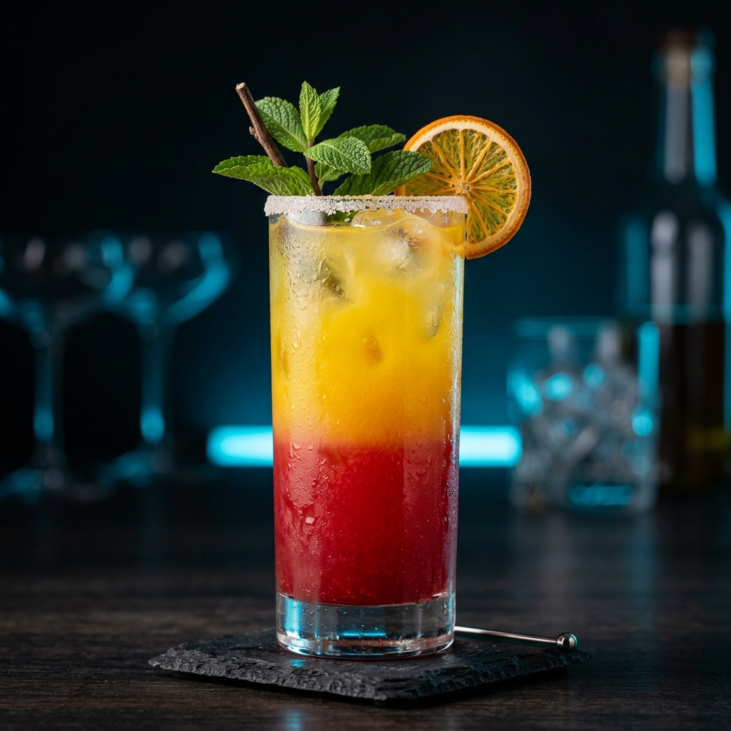 Sunset Mocktail